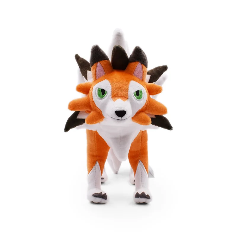 Lycanroc Peluche Pokemon Plush Toys Kawaii Stuffed Dolls Cartoon Cute  Dolls Birthday Christmas Gift For Kids Collection