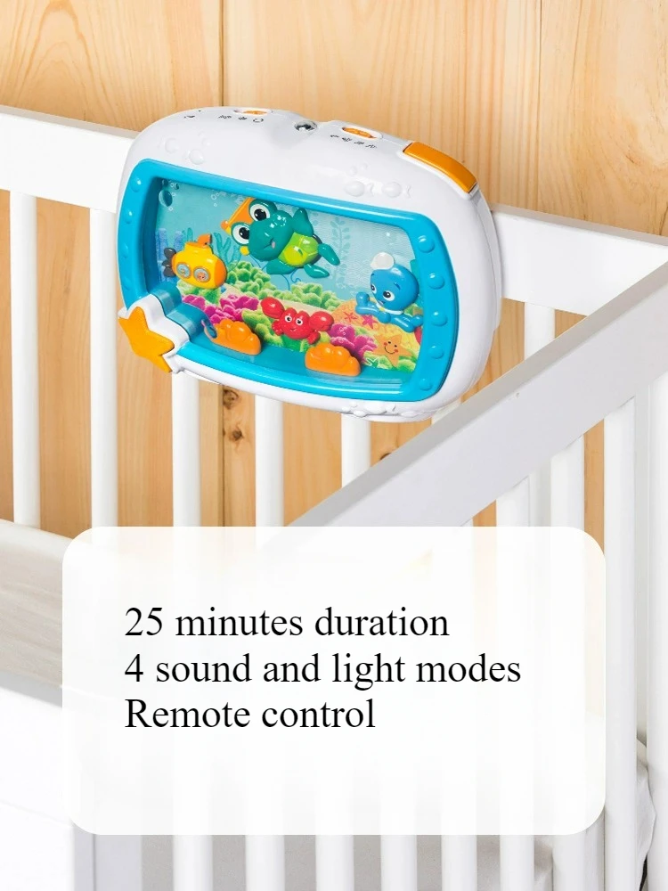 Sea aquarium Soother baby with Remote, Lights and Melodies