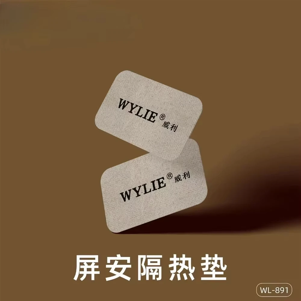 WYLIE WL-891 10PCS 스크린 IC 보호 LCD 열 안전 절연 패드 스크린을 손상시키지 않음 휴대 전화 수리 도구 매트