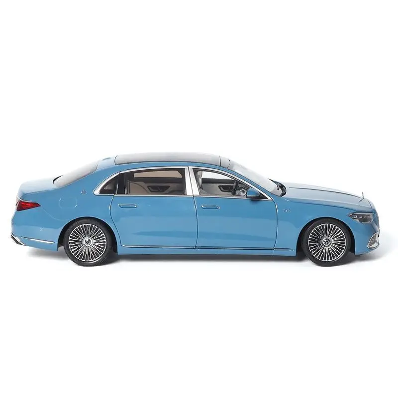 جديد تقريبا حقيقي 1/18 نموذج سيارة بنز مايباخ S الفئة S680 نموذج سيارة سبيكة محاكاة سيارة دييكاست مخصص تحصيل لعبة الهدايا #4