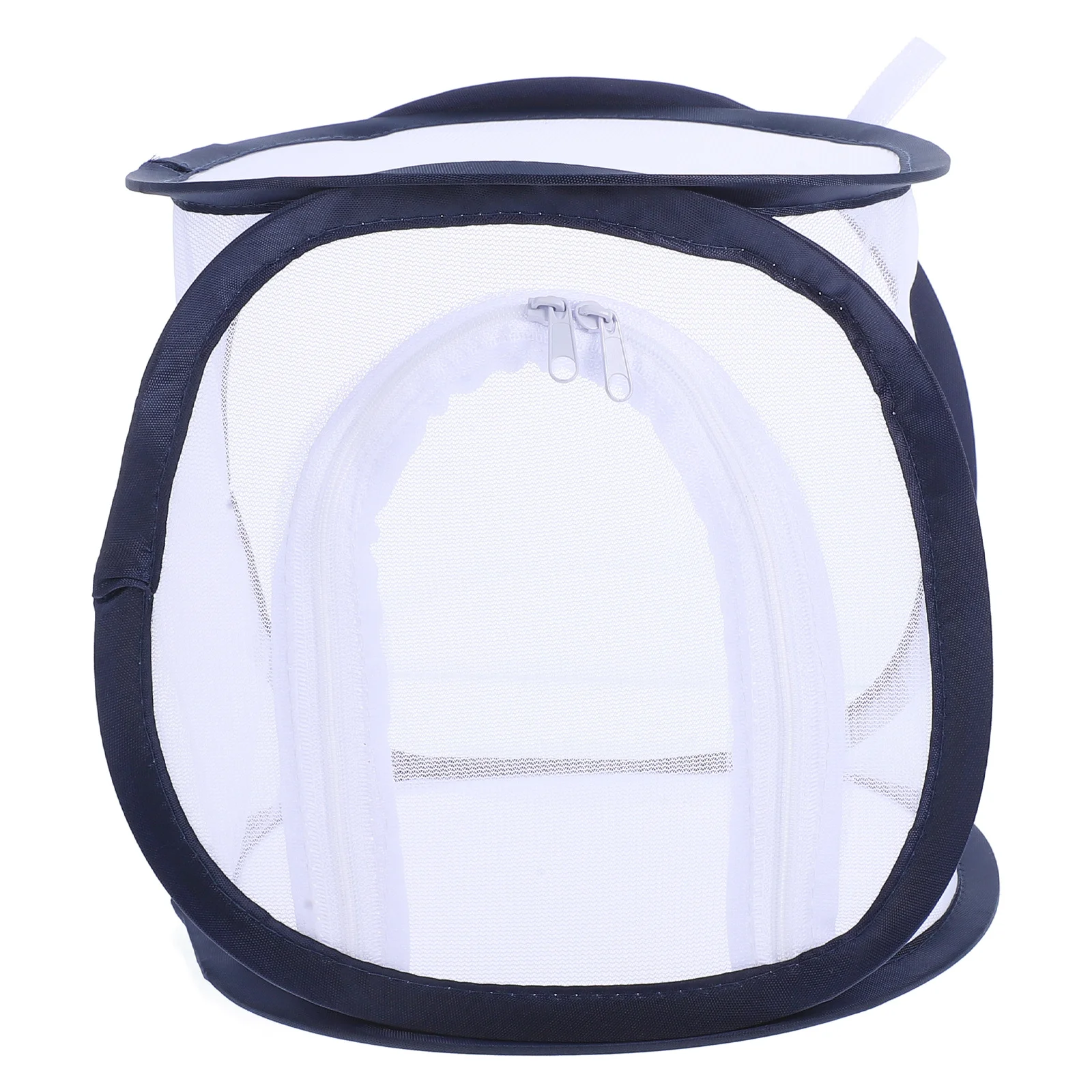 

1pc Insect Cage Mesh Butterfly Habitat Transparent Pop-Up Enclosure For Caterpillar Growing Butterfly Hatching Educational