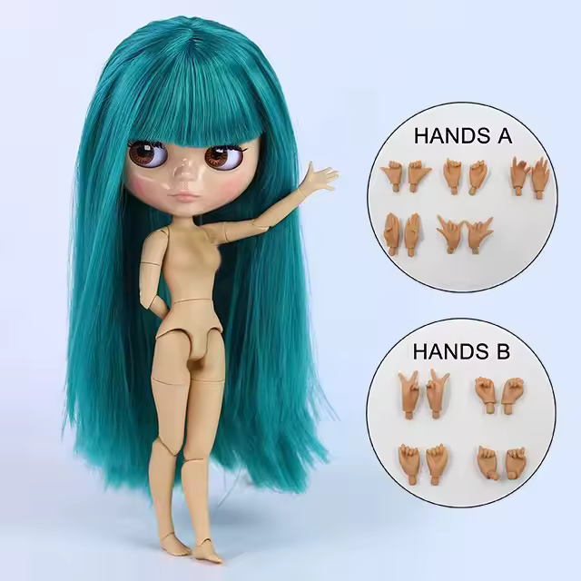 ICY DBS blyth doll 1/6 bjd toy joint body white skin shiny & matte face 30cm on sale special price toy gift anime doll - Image 9