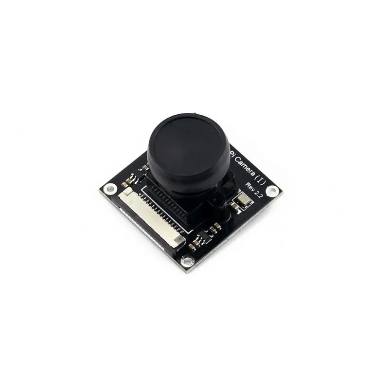Raspberry Pi Camera (I) Waveshare for RPi A B+ 2 B 3 B Adjustable Focal Length Fisheye Lens Wider Field of View Module Kit