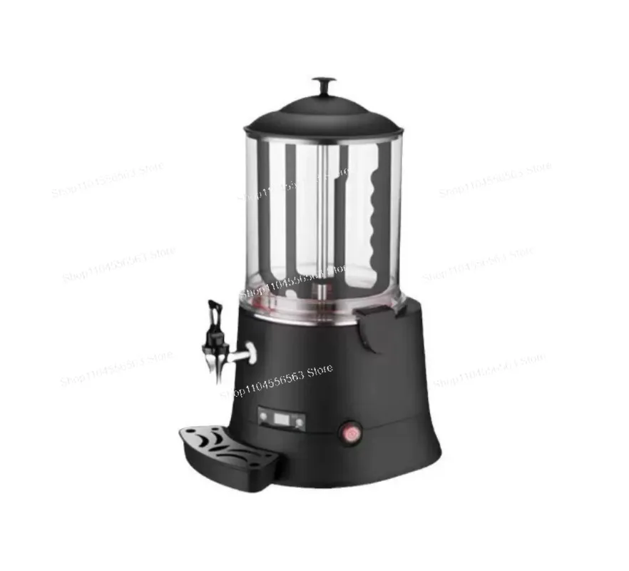 10L Electric Hot Chocolate Warmer Machine – 110V/220V Commercial Coffee Milk Juice Mixer Blender Dispenser for Wine & Tea