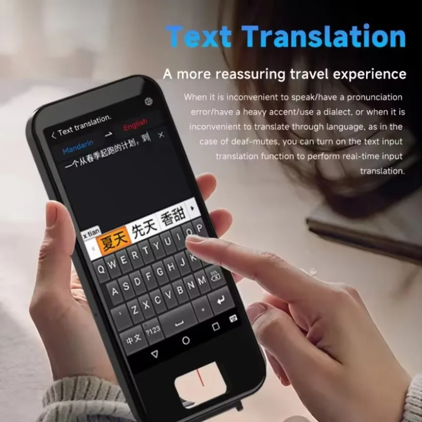 S50 Pro OCR Scanning Translator Pen 148 Languages AI Two-Way Voice Translation 1040DPI Offline Translator for Travel Education