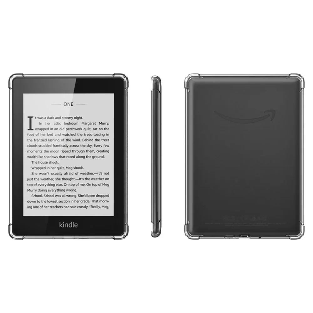 Clear Case for Kindle Paperwhite and Kindle Paperwhite Signature 11th Gen (2021) Slim with Non-Slip TPU Bumper