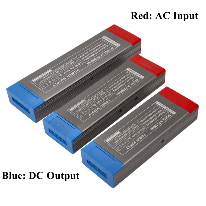 Linear Strip Switching Power Supply Semi-Potted Silent Transformer Wide Voltage Input 110v~265V to Output 12V/24V