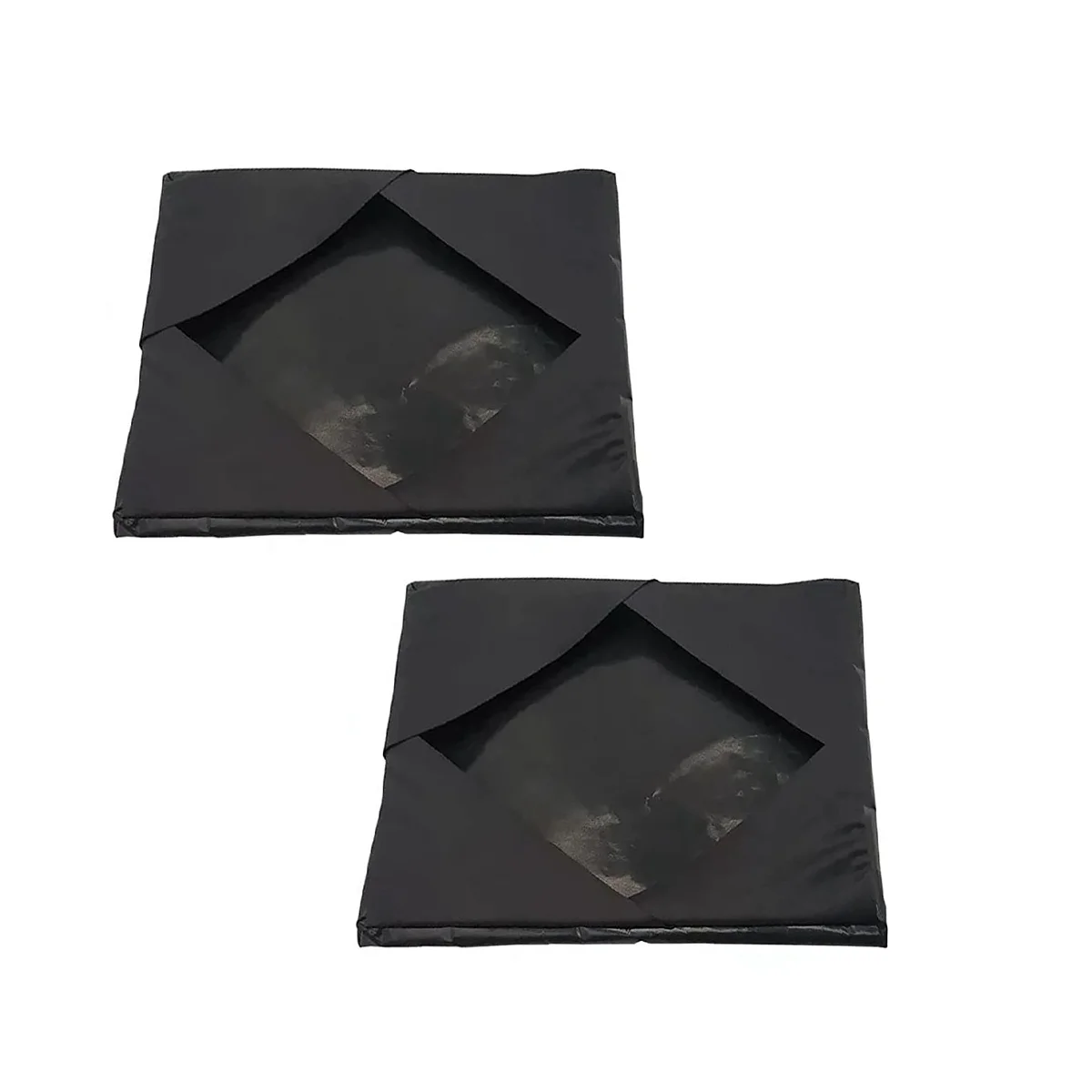 Heat Press Platen Wrap Cover, Heat Press, Placa de aquecimento, Capa protetora, Alta temperatura, Anti-Stick, 2pcs, 15x15In