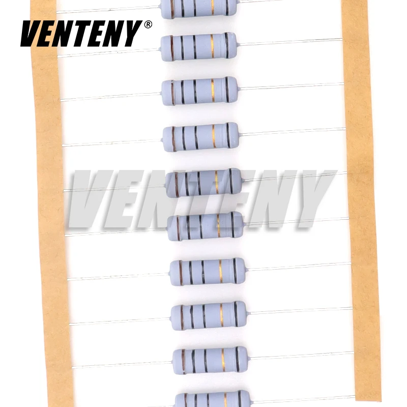 10 pz 3 W 5% Resistore a filo avvolto Fusibile Resistenza di avvolgimento 0.1R 0.1 0.15 0.22 0.33 0.47 0.5 1 2.2 4.7 6.8 10 22 33 47 51 68 100 ohm