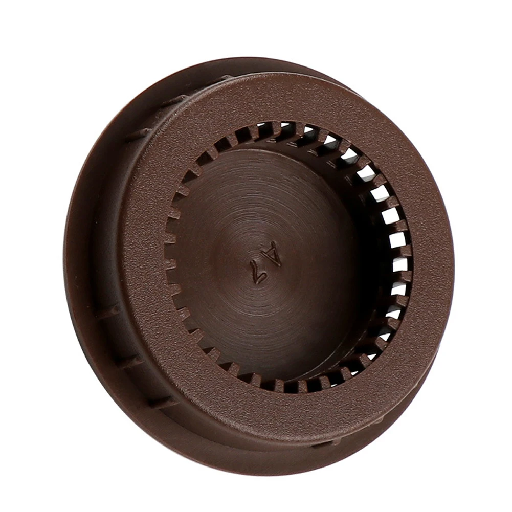 Home Improvement Cabinet Vents Embedded For Install In Offices Grey/Black/Brown/White Heating ABS Plastic Auditoriums