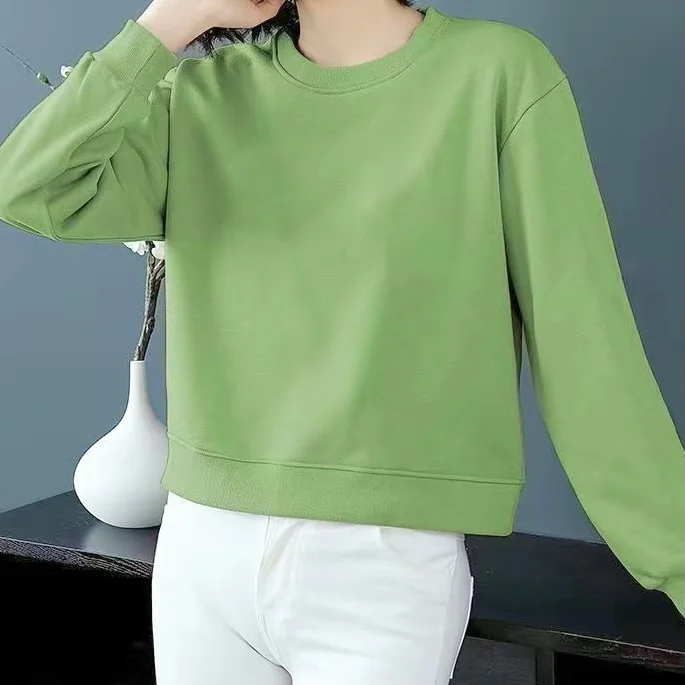 여성용 크롭 스웨트셔츠 가을 여성 의류 롱 하이스트리트 핫스위트 퍼스널 지퍼 바틱 염색 꽃무늬 카와이 Y2K 여성