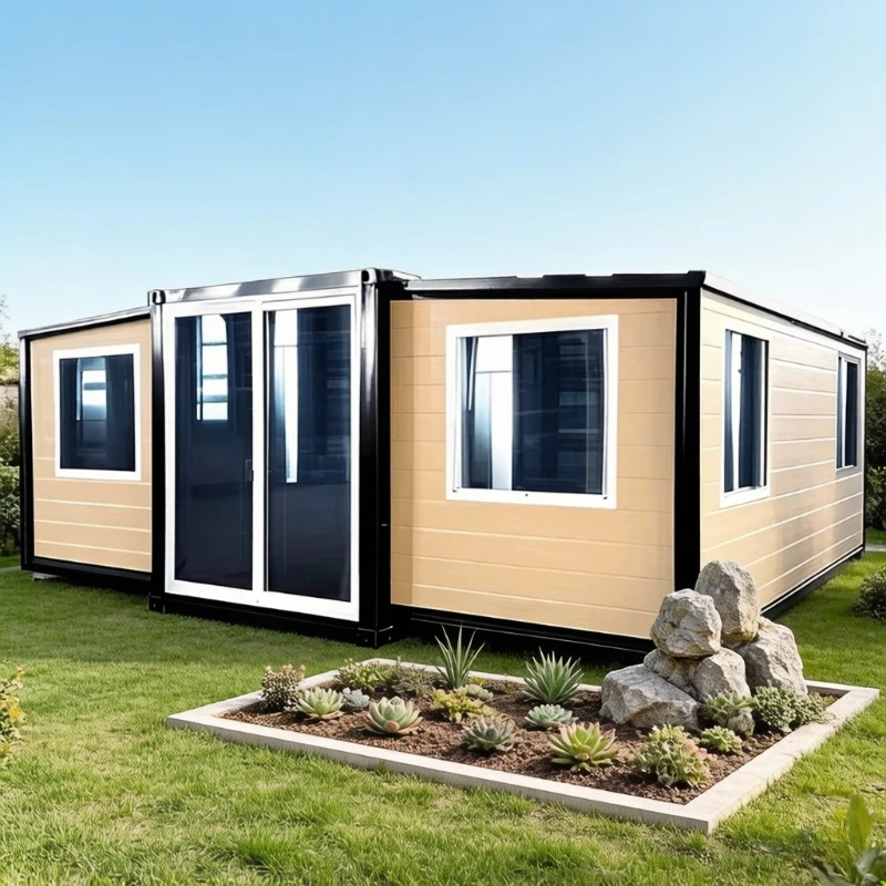 

Expandable Container House Garden Back Yard 2 3 Bedroom Homestay Tiny Home Modular Prefabricated House Sheds Storage Playhouses