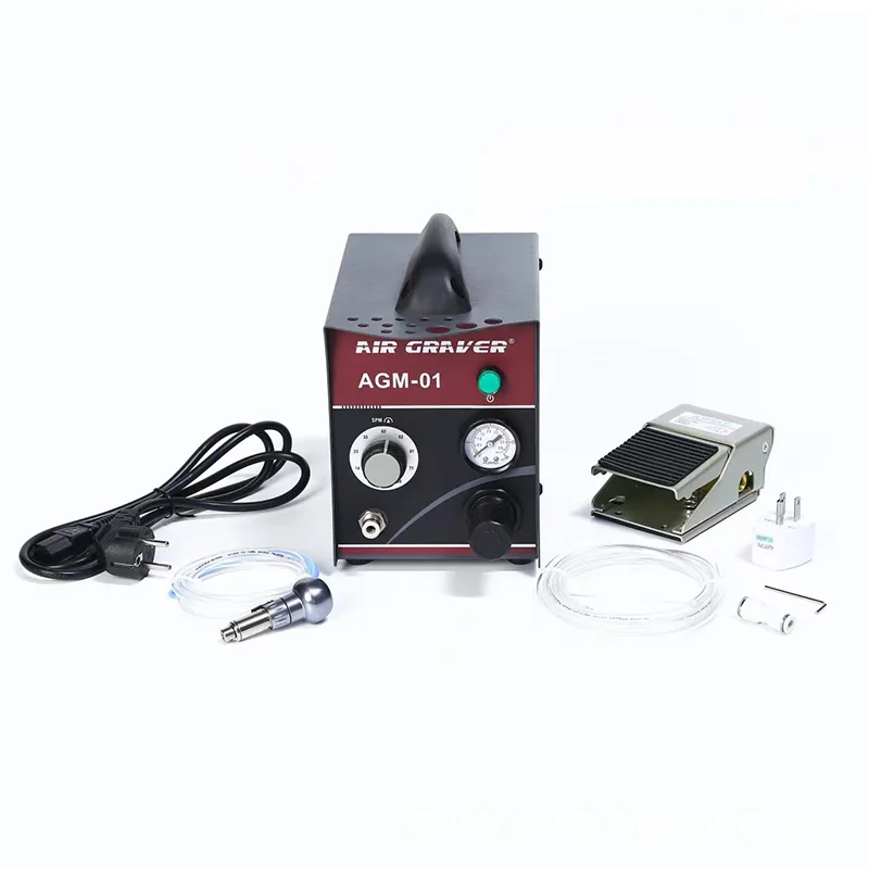Pneumatic Engraving System for Jewelry DIY Crafts Handmade Casting Making Sets AGM-01