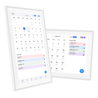 15.6 Inch Smart Electronic Calendar Chore Chart Family Planner 16:9 1080P FHD Interactive Touchscreen LCD Digital Photo Frame