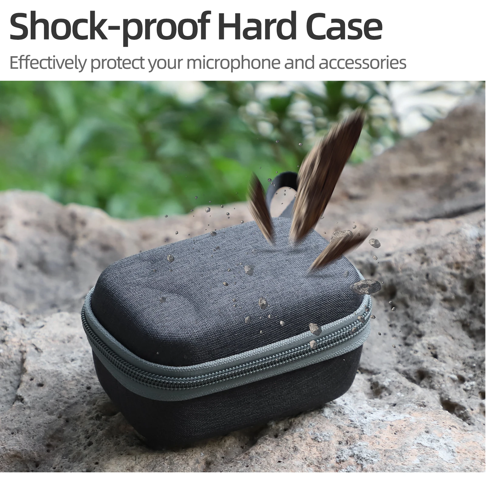 Carrying Case for Insta360 GO Ultra,Mini Storage Bag Standard Set Bag Anti-drop Protective Box with Carabiner Camera Accessories