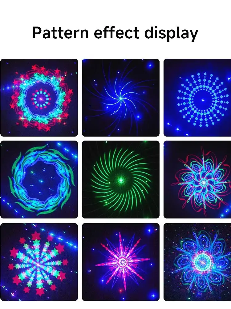 DJ Disco Lights Party Lights Strobe Lights Stage Lights Support DMX 512 Voice Activated Disco Stage Lights Club KTV Performance
