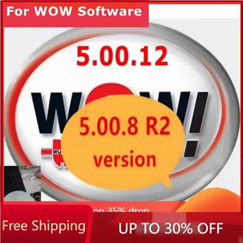 2026 Hot Sale W-ur-th WOW 5.00.8 WOW V5.00.12 R2 Software Multi-languages with Keygen For Tcs Multi-diag Cars Diagnostic Tool