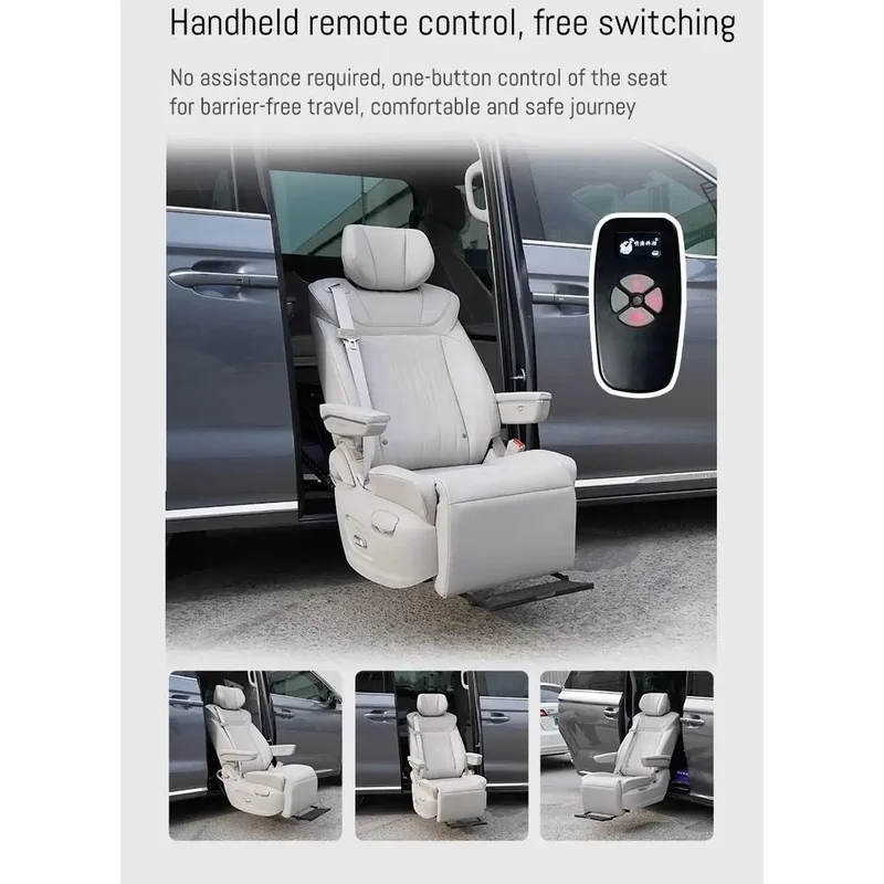 Auto Parts 150kg Capacity Rotating Modified Car Seat For Disabled CE CCC IATF16949 Certified