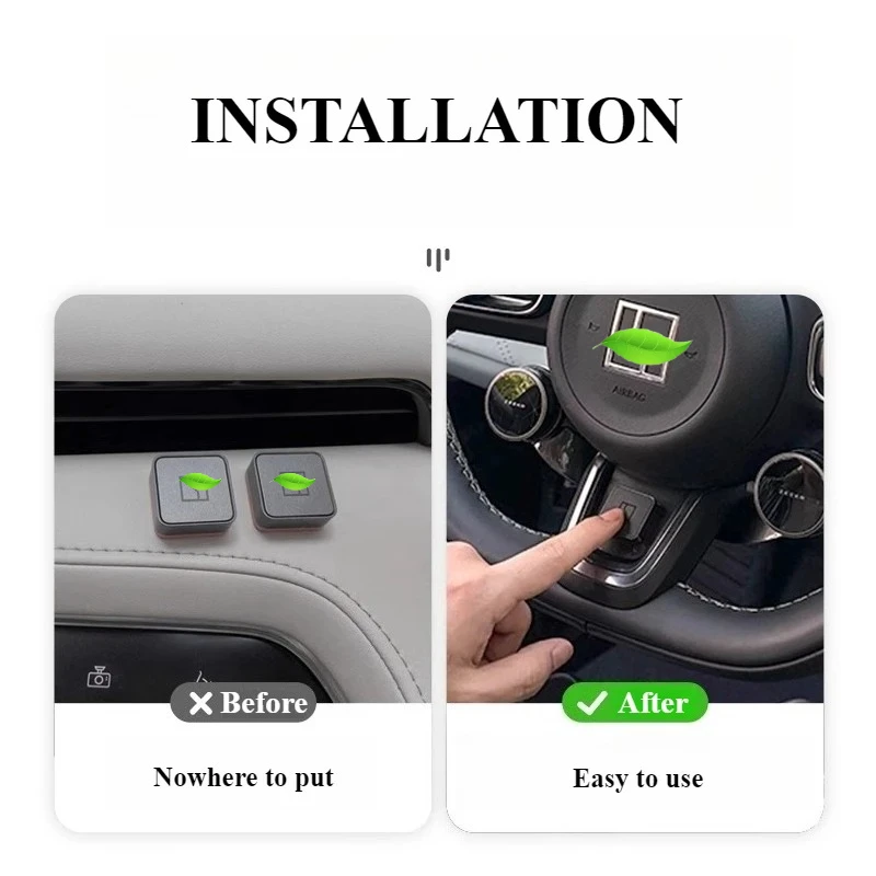 For Geely Zeekr 7X 001/009/Glorious/MIX 2024 2025 START-X Car Button Holder Button Steering Wheel Bracket Stickers Interior