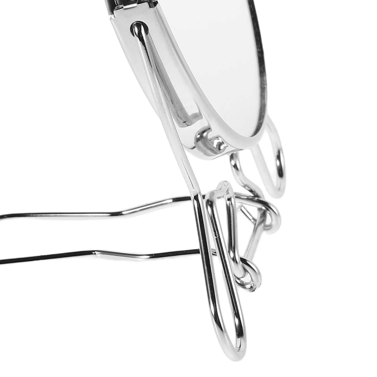 Roterende dubbelzijdige make-upspiegel Metalen frame Desktop make-upspiegel Heldere reflectie Verstelbare hoek voor make-up