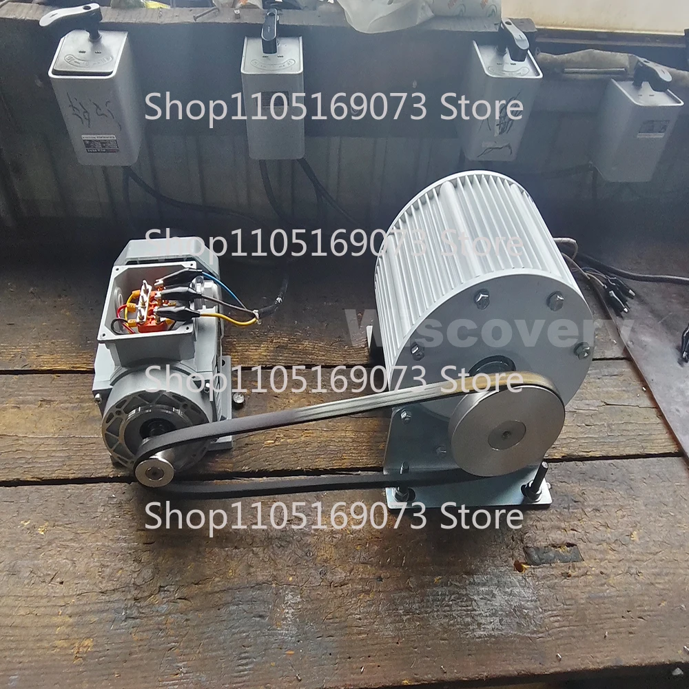 10KW 20KW 500RPM المغناطيس الدائم مولد تربيني الرياح 48 فولت 96 فولت 120 فولت 220 فولت منخفضة دورة في الدقيقة مولد مجاني الطاقة البديلة #6