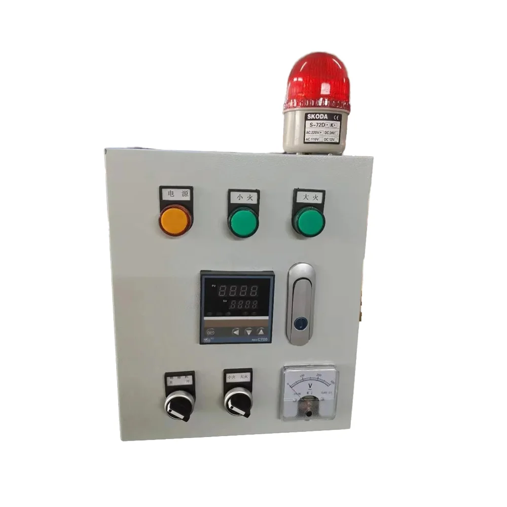 Gas Burner Automatic Wiring Control Box Temperature Timer Control Cabinet Control Panel For Diesel Waste Oil Burner