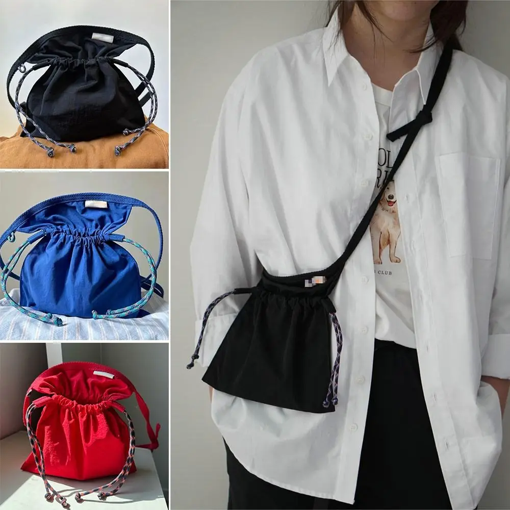 Nowa casualowa torba listonoszka na ramię torba Crossbody w czarnym kolorze dla kobiet mężczyzn