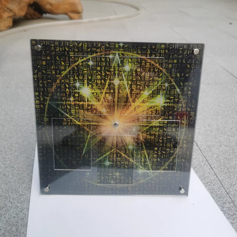 TAKARA TOMY Yu Gi Oh Anime Charakter Karte Ziegel Display Stand DIY Acryl Ziegel Exodia Der Verbotene Eine Alte Ägyptische Skript Keine Karte Spielzeug 3