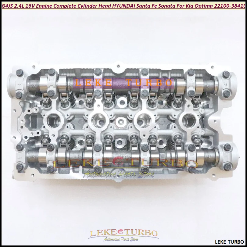 Engine G4JS 2.4L 16V Complete Cylinder Head Assembly ASSY For HYUNDAI Santa Fe Sonata For Kia Optima 2.4L 22100-38410 2210038410