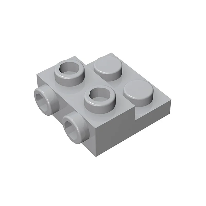 50 Stück 99206 Modifizierte Platte 2x2x2/3 mit 2 Noppen an der Seite Bausteine Spielzeug für Technische Bauwerke Geschenk DIY MOC Kompatibel – Detail 6