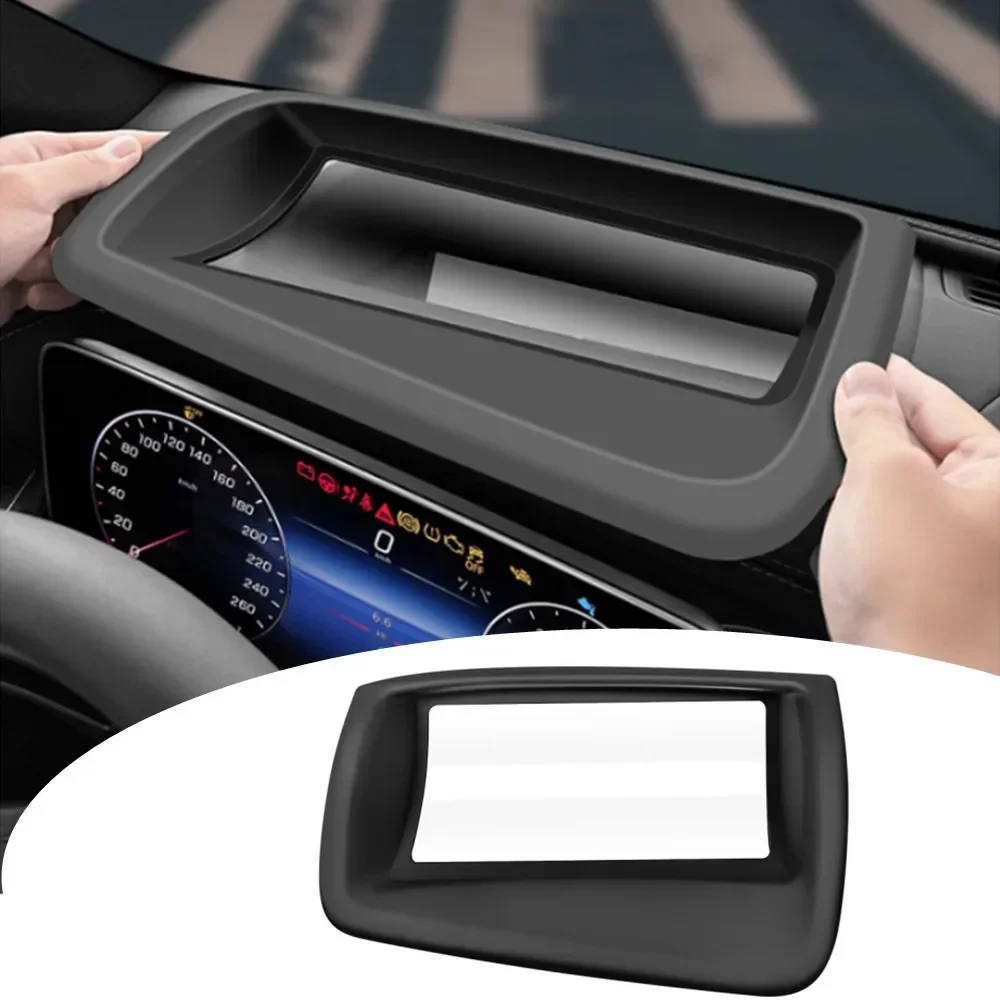 

Для Mercedes Benz GLC X254 2023-24 HUD автоаксессуары автомобильный HUD защитный чехол проекционный дисплей пылезащитный чехол рамка лобовое стекло