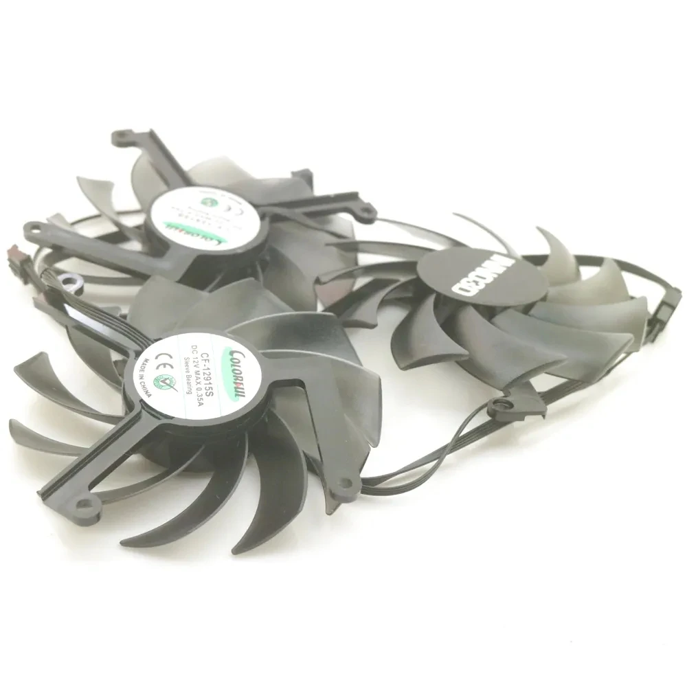 

CF-12915S 85mm DC12V 0.35A 4wire 4pin For INNO3D RTX3080ti RTX3090 24GB GAMING X3 Graphics Card Cooling Fan