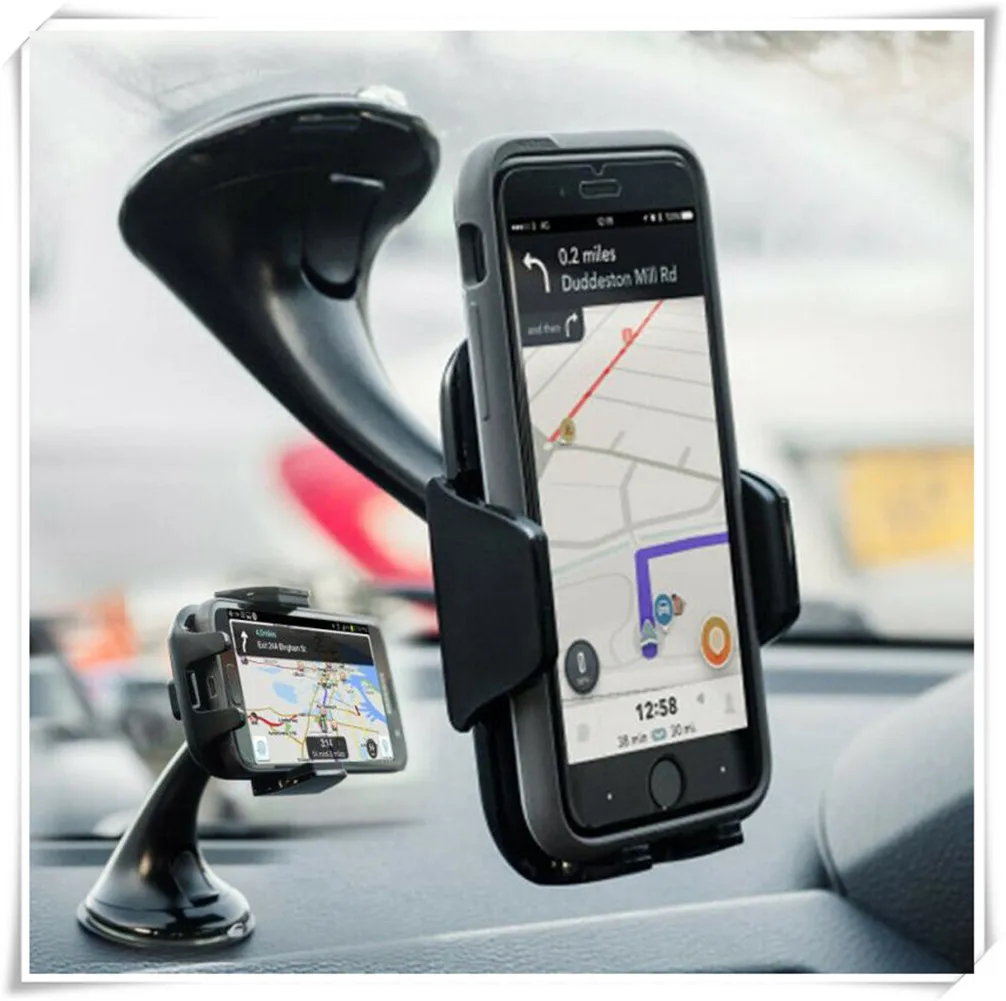 Car Sucker Mount Bracket GPS auto Phone Holder Stand for Renault Latitude Laguna Frendzy 20 Megane Kadjar Sand-up Ondelios