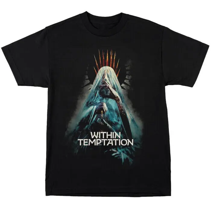 

WITHIN TEMPTATION Band Cotton Black All Size Unisex Shirt J515 Luxury oversizedT-shirts for Men Clothing Women Tees High Quality