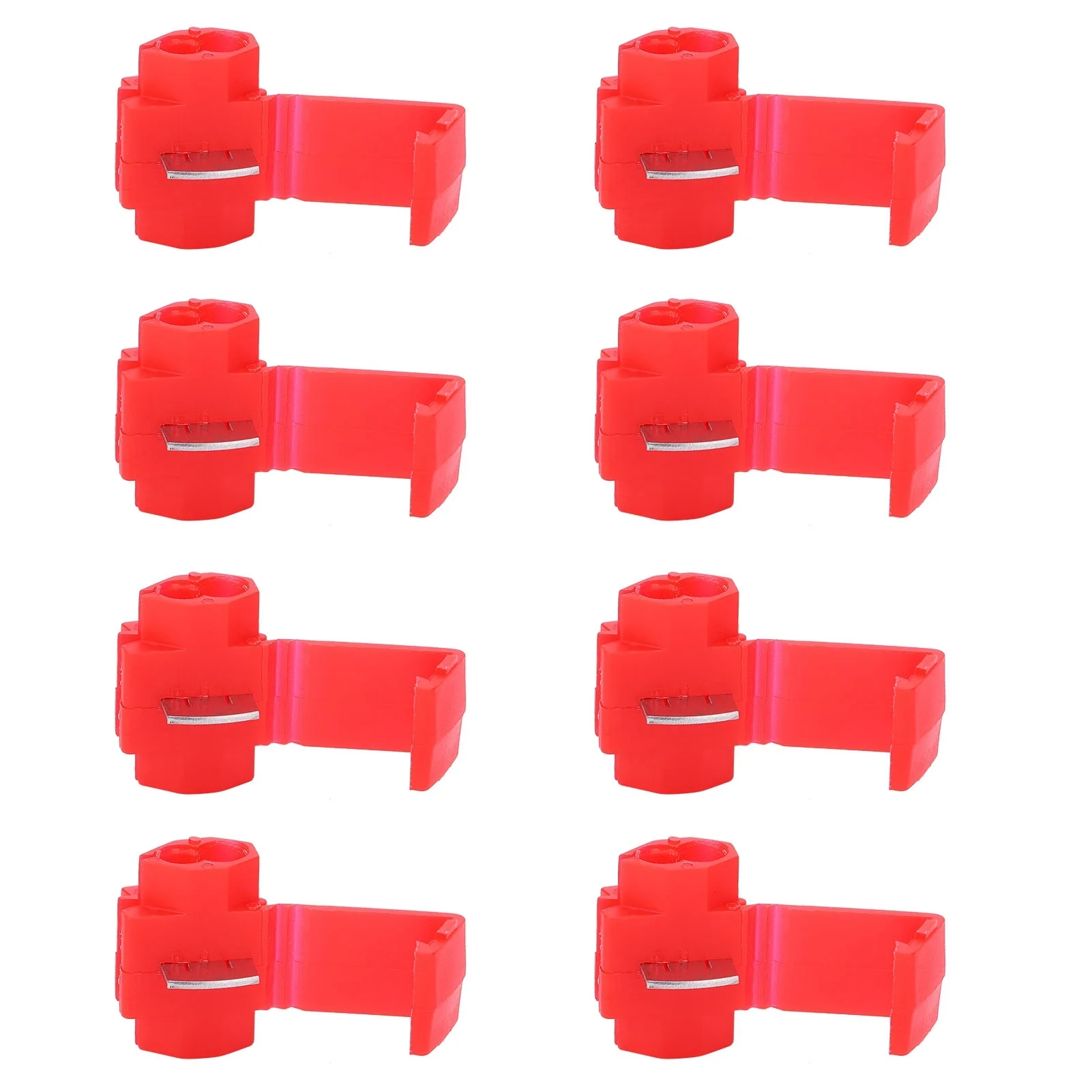 210Pcs Lock Wire Connectors Quick Splice Electrical Cable Snap Crimp Terminal