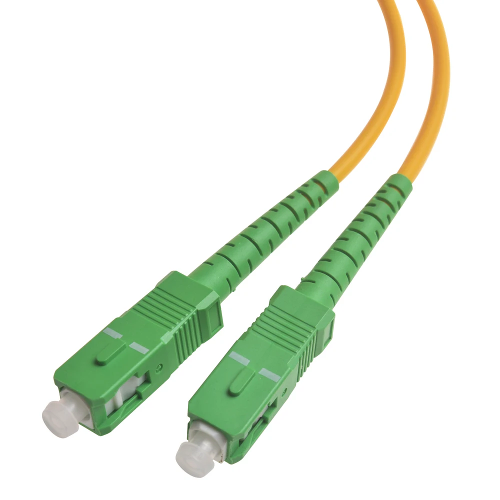 Hoge kwaliteit OEM SC LC FC ST vrij afgestemde connectoren Fiber optische patchcord Apc Upc SM FTTH aangepaste optische patchcord