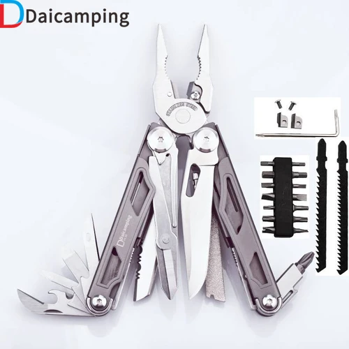 Daicamping DL30 pièce remplaçable main multi-outils ensembles multi-outils coupe multi-outils pince de survie couteau pliant multifonctionnel