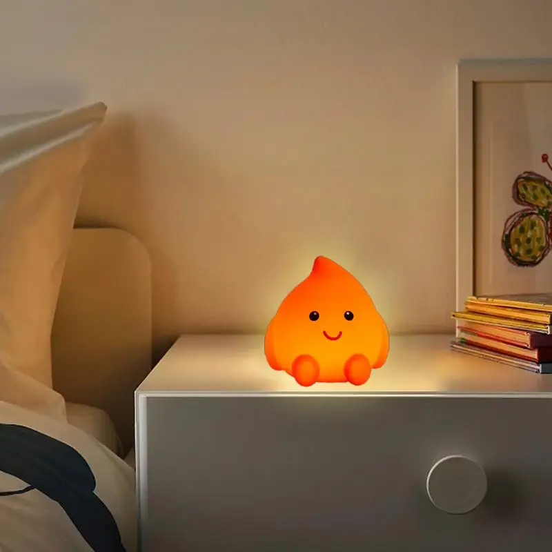 

Night Light Cute Baby Night Lights For Nursery Tap Control Dimmable Table Night Lamp USB Rechargeable Baby Room Decor For Baby