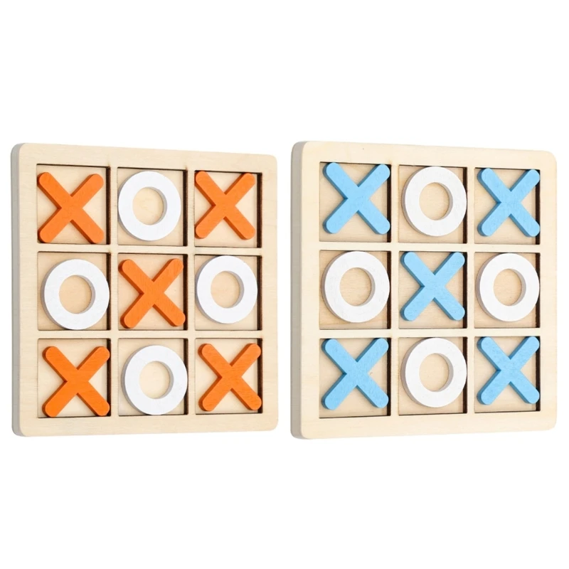 Kids Chess Toy Tic-Tac-Toe Multifunctional Table Game Best Gift Chess Game