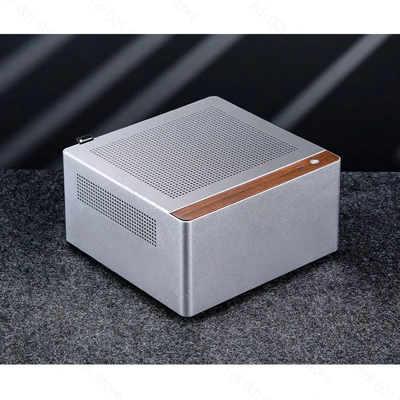 NV10 N10 All Aluminum Mini ITX Computer Case Portable Compact Small Desktop PC Chassis