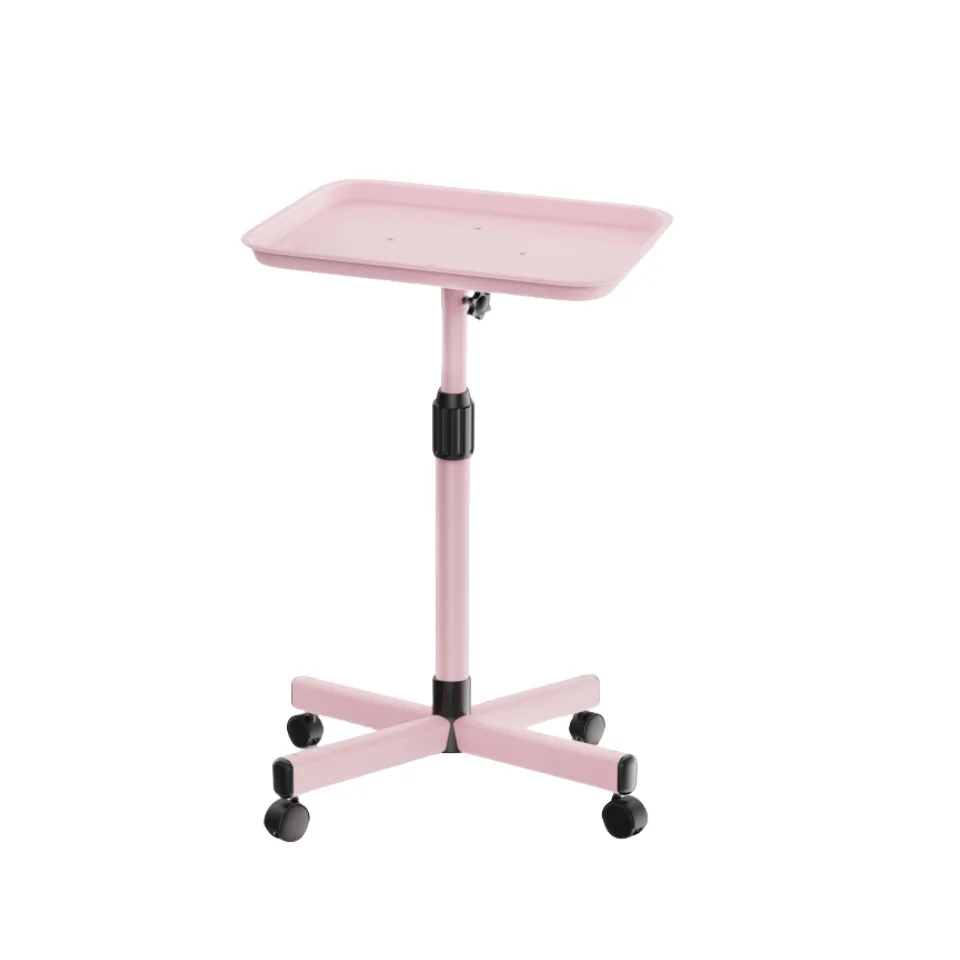 

Modern Solid Color Hair Salon Storage Tray Barber Trolley 4-Wheel Metal Material for Living Room Wholesale