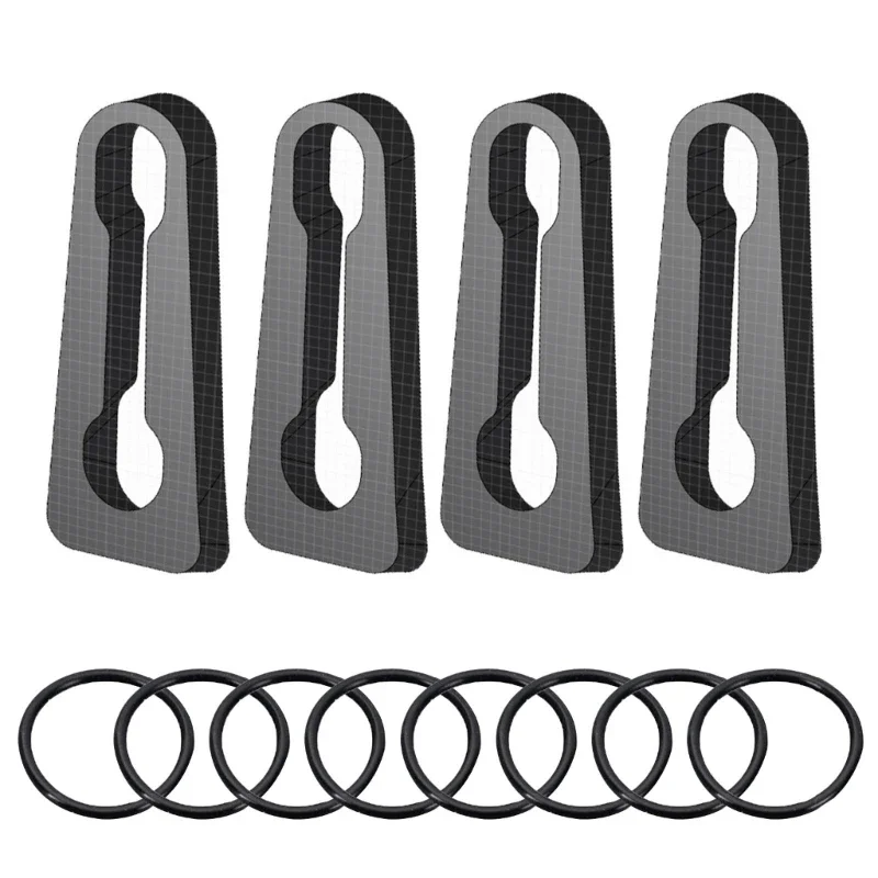 

Automotive Door Lock Anti Vibration Mats Door Lock Silencers Cushions for Noise Control & Component Protections for Car X7AE