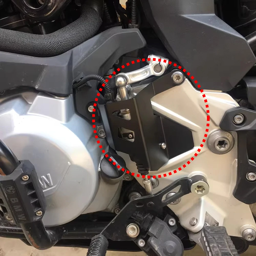Für BMW F900GS ADV 2024 2025 2026 F750GS F850GS Adventure 2018 2019 2020 2021 2022 Motorrad-Schalthebel-Schutzabdeckungen