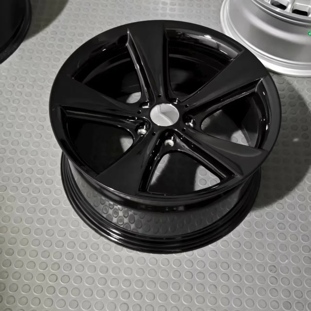 

New Arriving Wheel Hub Black Silver 19x9 19x10 Size 5x120 PCD 128 Style Rims for E34 E38 E39 E60 E61