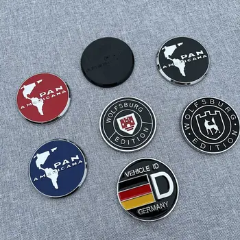 3D dekorace do auta styling karoserie boční blatník kovové logo samolepka pro VW Multivan PanAmericana Polo Touareg Tiguan příslušenství 8 nejlepší prodej příslušenství pro VW Multivan - №2