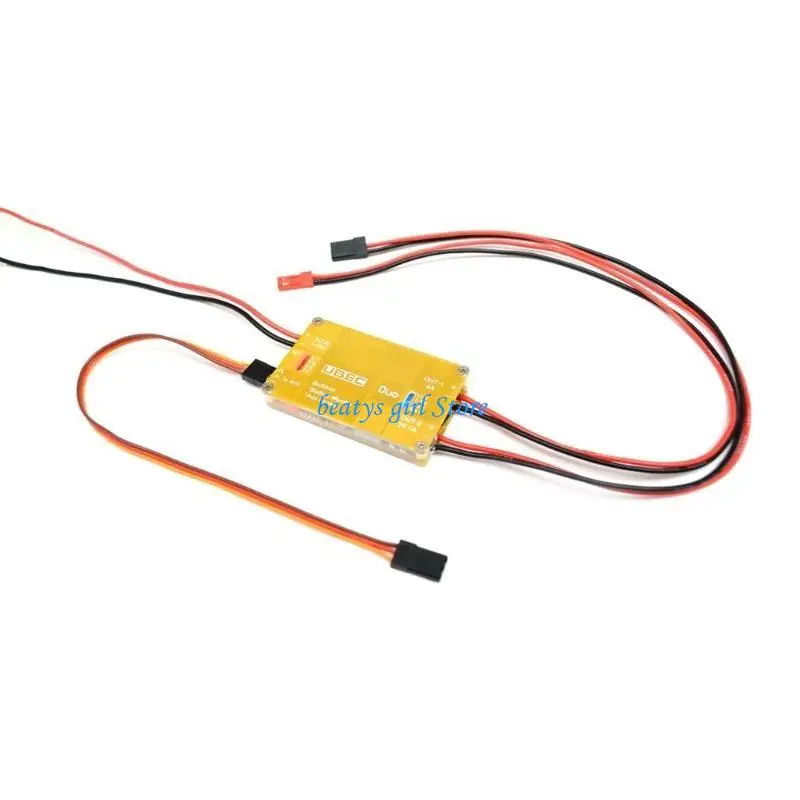 

C7AB Double UBEC 4A/5-12V 4A/5V Power Supply Module for Remote Control Fixed Wing