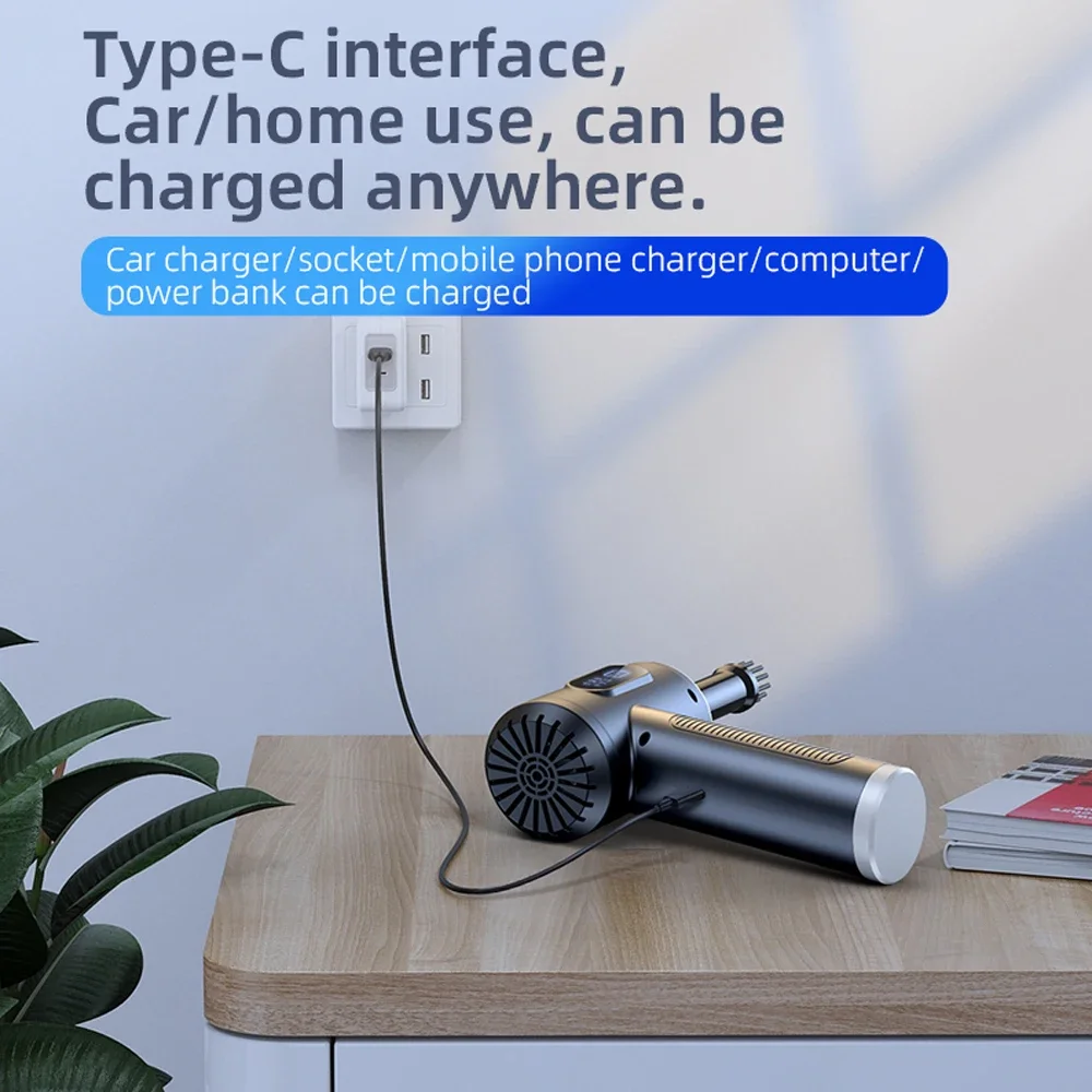 مكنسة كهربائية لاسلكية محمولة باليد للسيارة ، شفط قوي ، روبوت لاسلكي ، أجهزة كهربائية ،