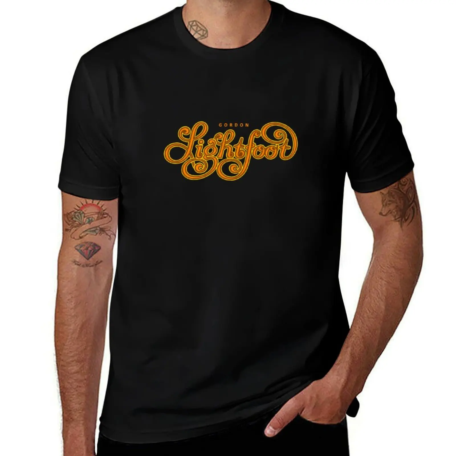 

Gordon Lightfoot Tribute \t T-Shirt graphic tee shirt vintage clothes vintage graphic tee summer top compression shirt men