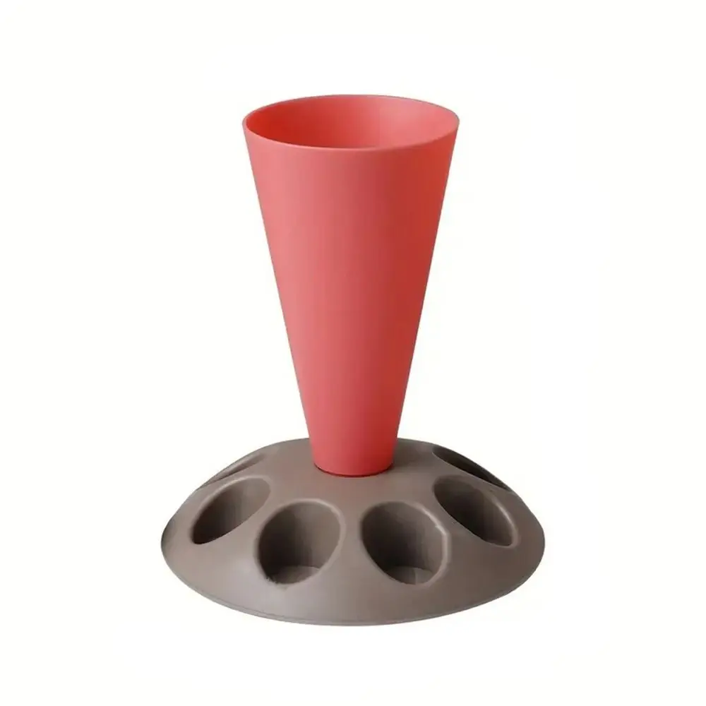 with 8 Slots Nozzles Holder Pipping Bag And Tips Holder Baking Accessories Cake Decorating Pastry Bag Holder Plastic