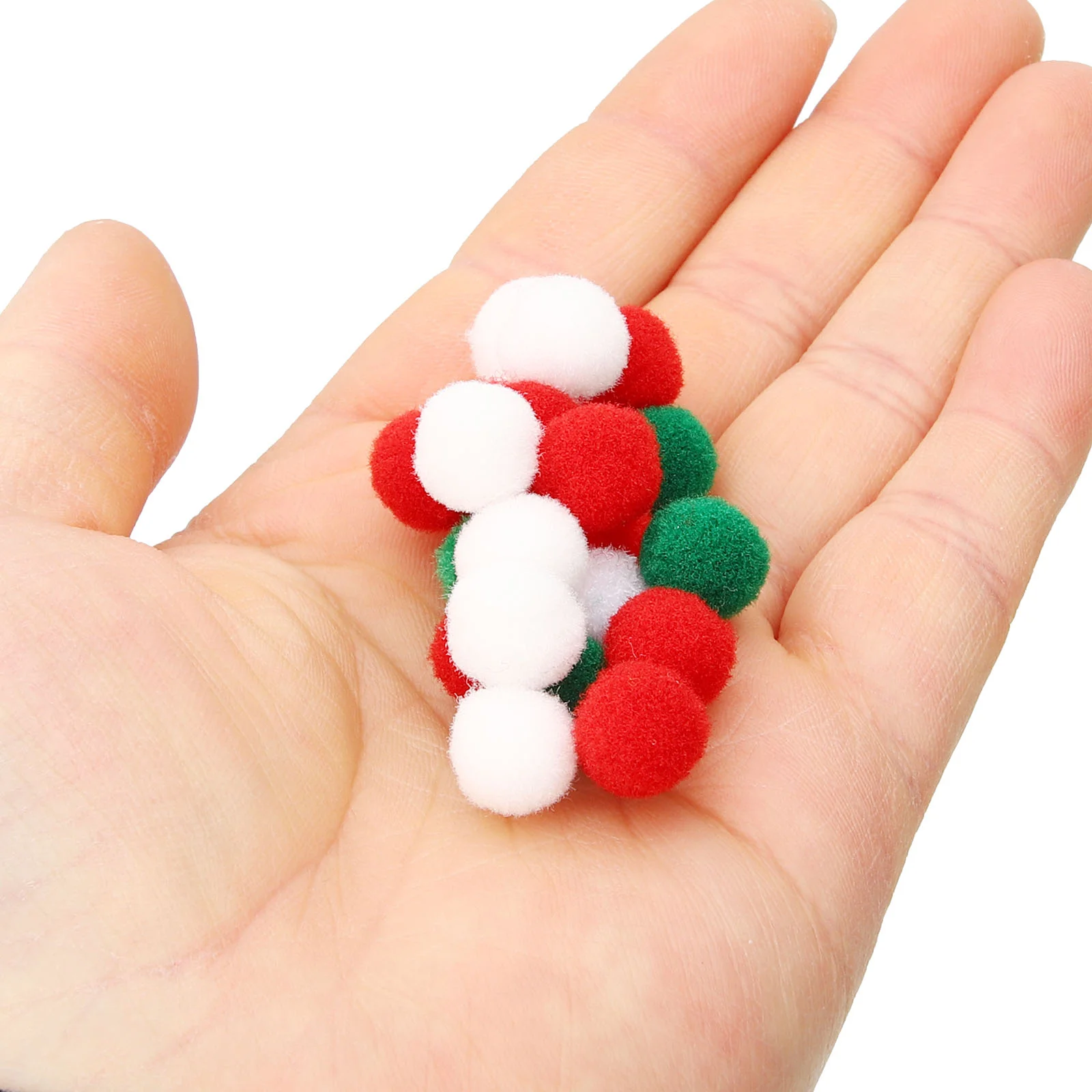 Mini pompons pour l'artisanat, 5 sacs, grands accessoires de vêtements de sauna, fil de commande IkHigh, accessoire de décoration de vêtements pour enfants